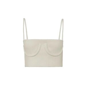 Orseund Iris Tube Tank in Ivory (XS)
